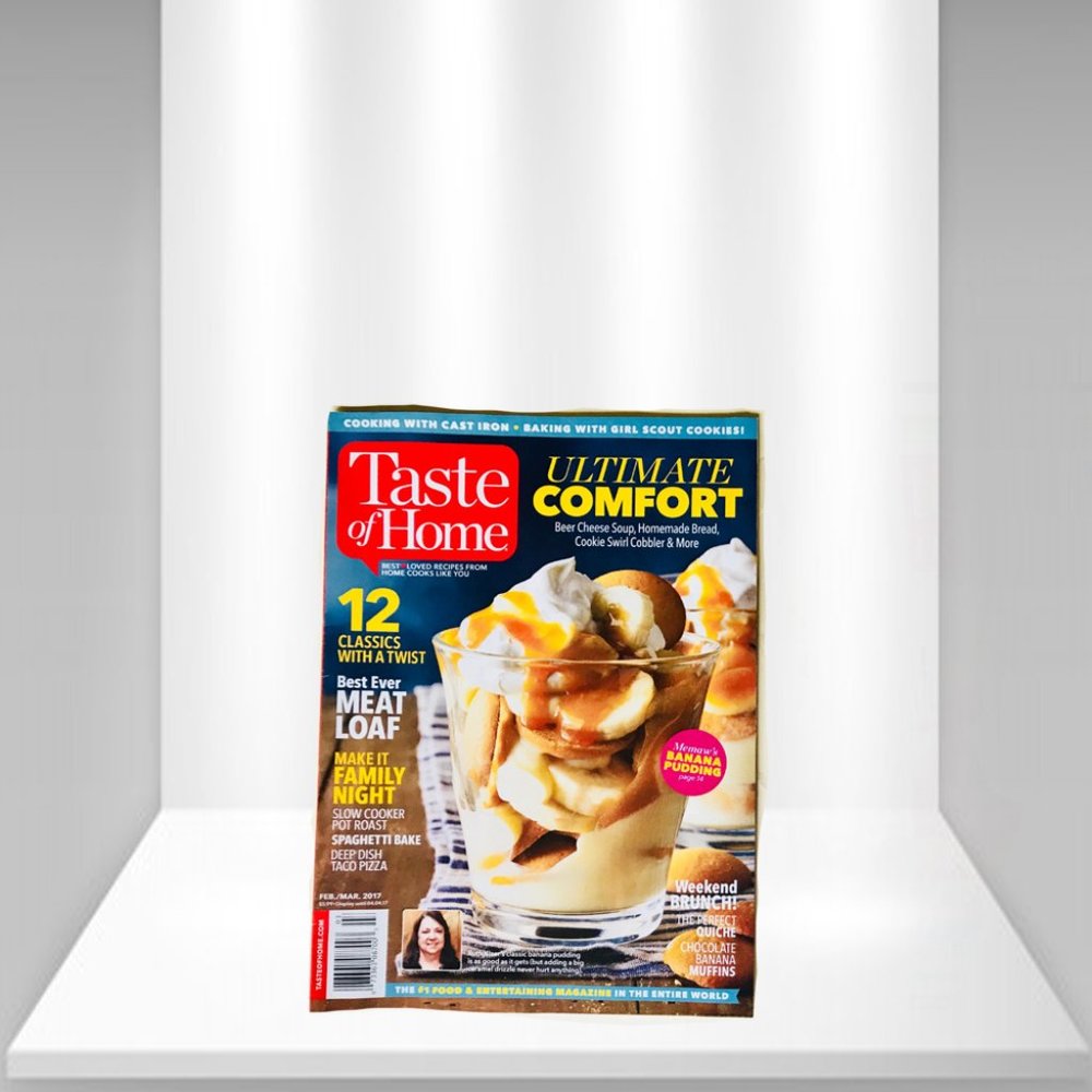 TASTE OF HOME Ultimate Comfort February March 2017 Magazine Used